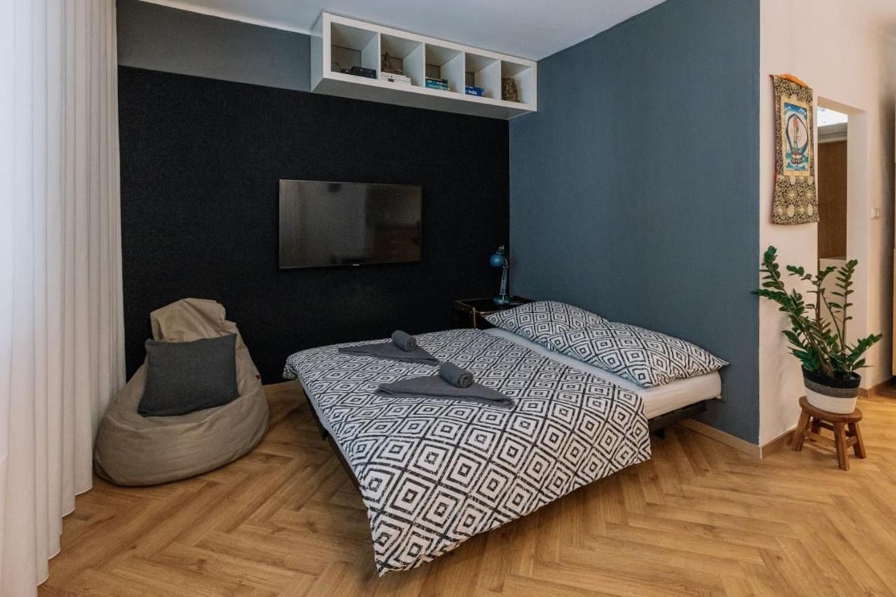Ferienwohnung Stadiumside Studio Pressburg Exterior foto